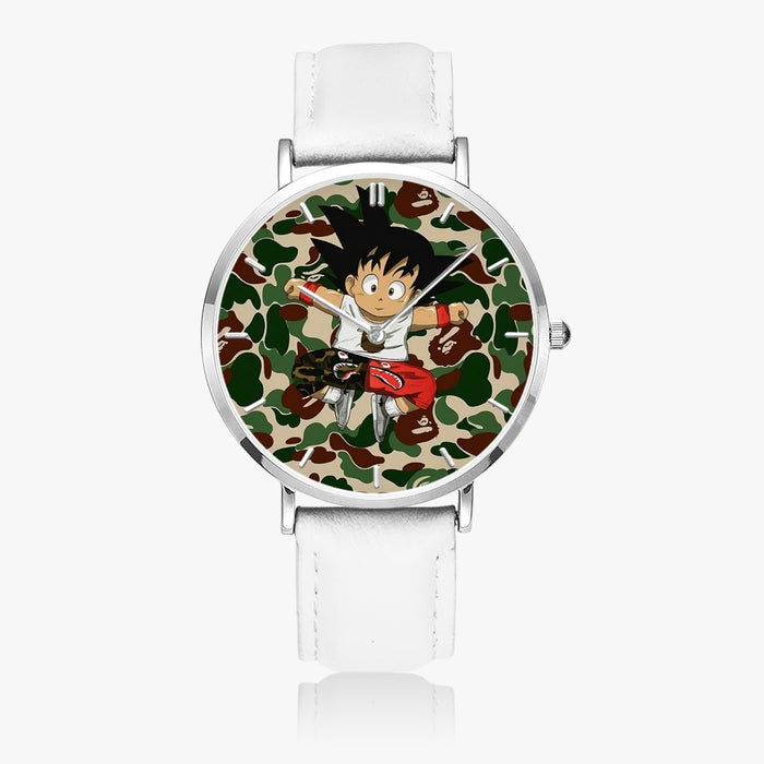 DBZ-Store Cool Jumping Kid Goku Camouflage Watch