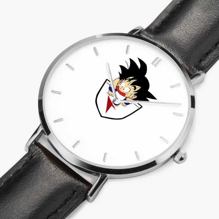 DBZ-Store Cute Kid Goku Coming Out Of Pocket Watch