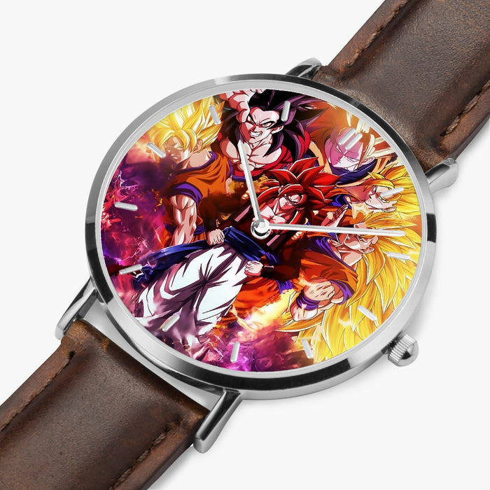 DBZ-Store Powerful Gogeta Goku Vegeta Super Saiyan Lightning Watch