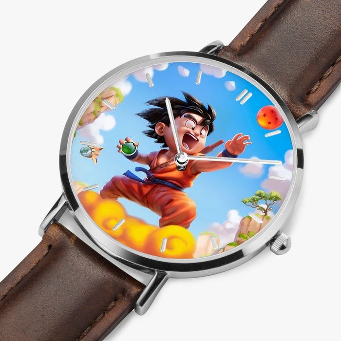 DBZ-Store Dope Cute Kid Goku Ride Flying Nimbus Watch