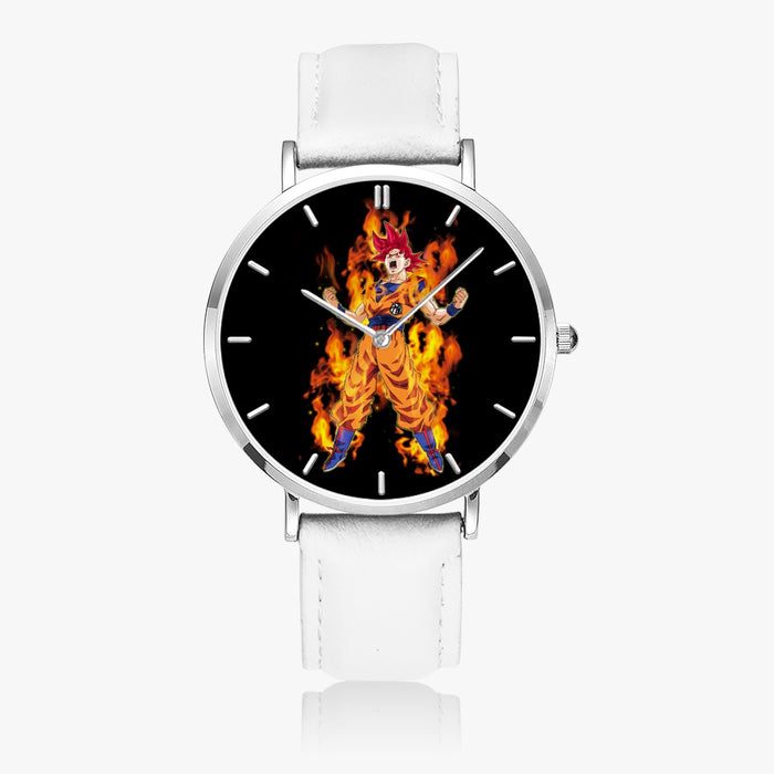 DBZ-Store Awesome Goku Super Saiyan God Transformation Watch