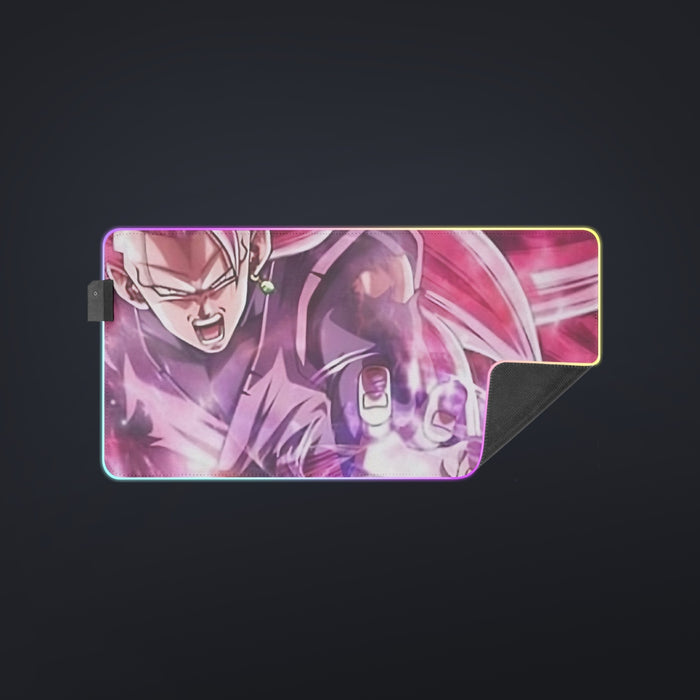 Dragon Ball Black Goku Rose 3 Ultra Instinct Epic 3D cool LED Mouse Pad