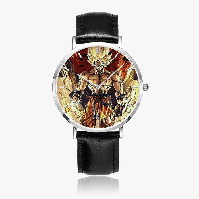 DBZ-Store Awesome Powerful Goku Super Saiyan 2 Transformation SSJ2 Watch