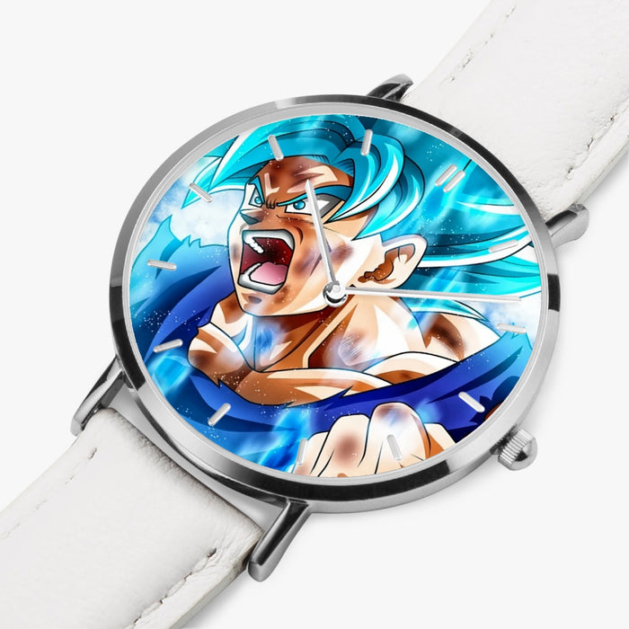 DBZ-Store Awesome Goku Blue Kaioken Powerup Watch