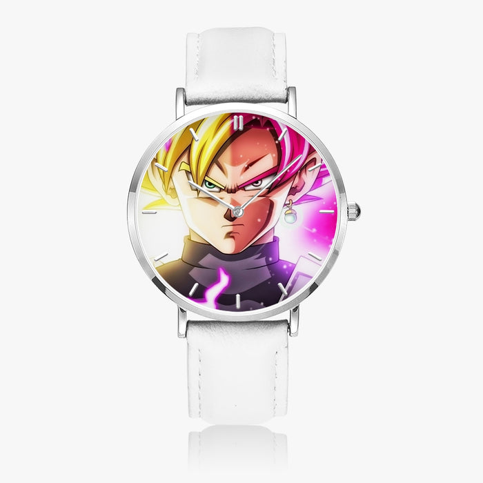 DBZ-Store Dope Goku God Half Rose and Golden Portrait Watch