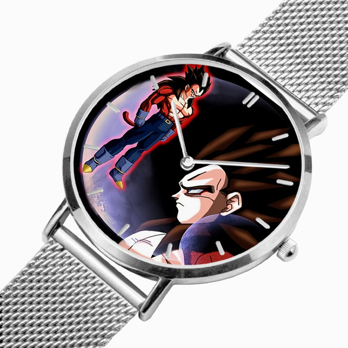 DBZ-Store Cool Vegeta SSJ4 Crescent Moon Universe Watch