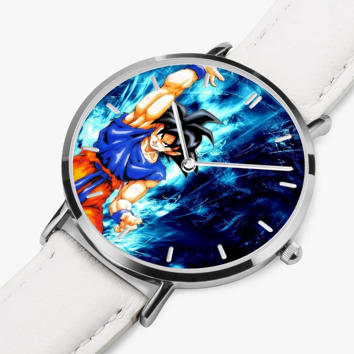 DBZ-Store Awesome Son Goku Cool Blue Aura Energy Ball Watch