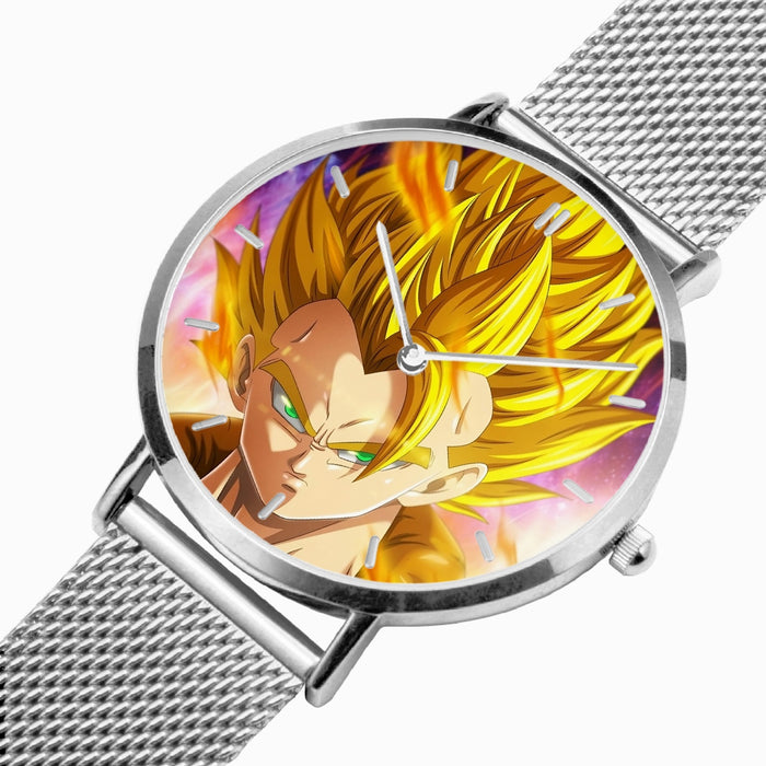 DBZ-Store Vibrant Gogeta Super Saiyan Warrior Power Yellow Aura Watch