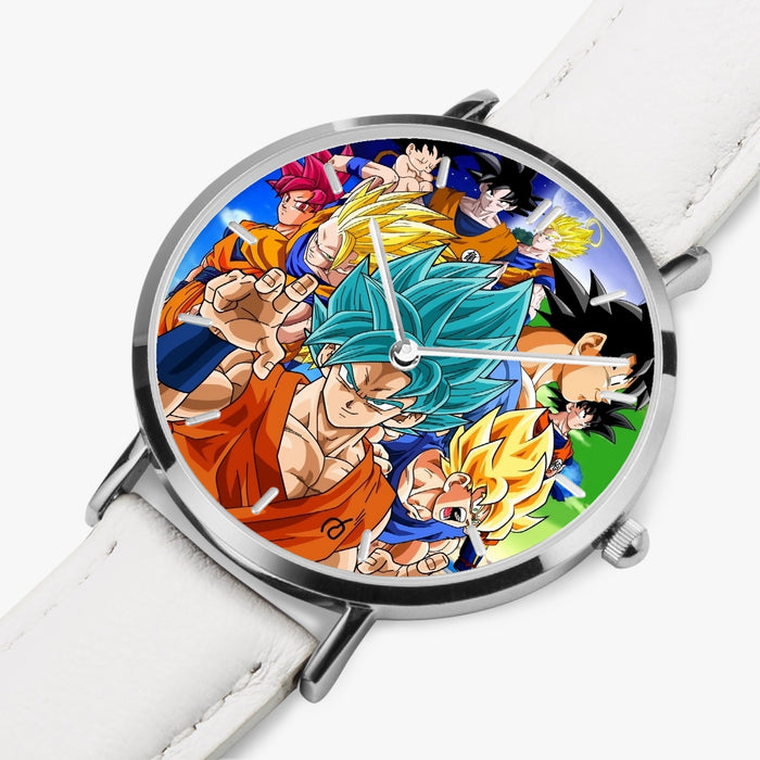 DBZ-Store Epic Goku Super Saiyan All Powerups Design Watch