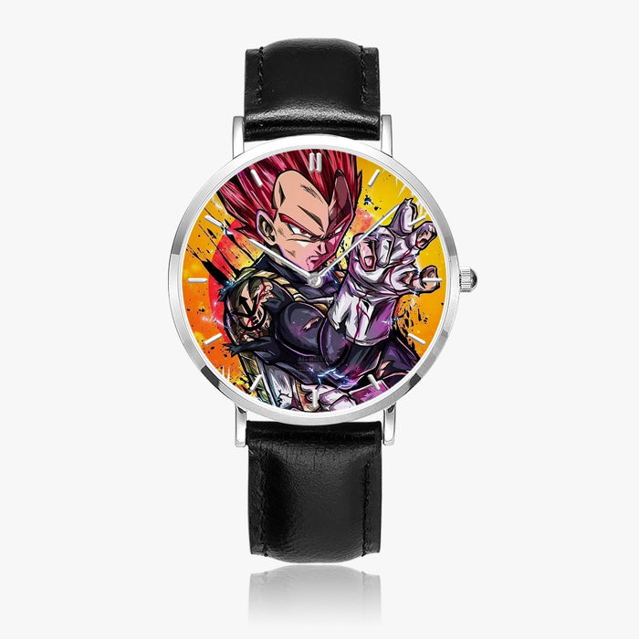 DBZ-Store Dope Vegeta God Fight Pose Graphic Watch