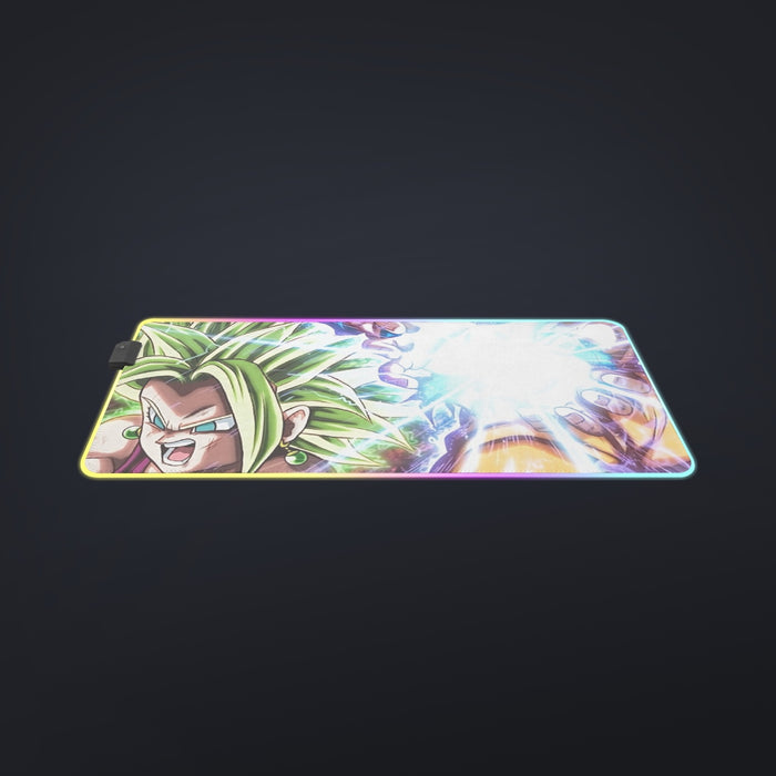 Dragon B Z Son Goku Powerful Kamehameha Released cool LED Mouse Pad