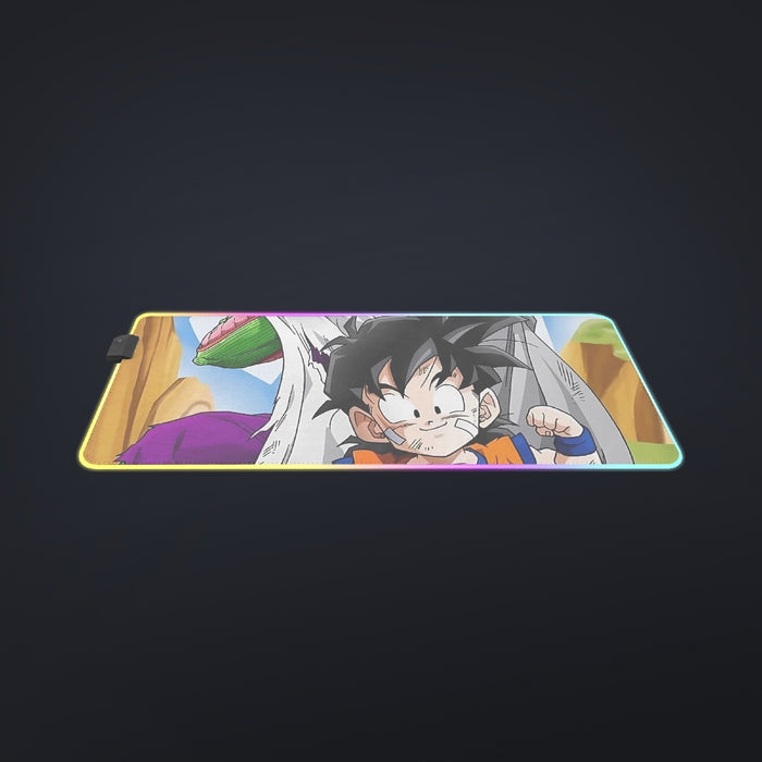 Dragon Ball Amazing Master Piccolo Train Strong Kid Gohan  cool  LED  Mouse Pad