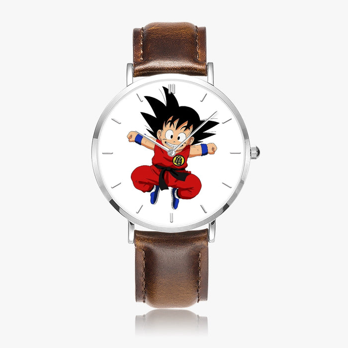 DBZ-Store Cute Jumping Kid Goku In His Training Suit Watch