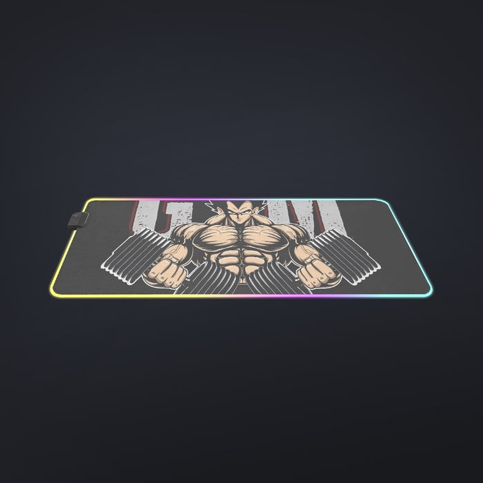 Awesome Training To Beat Goku cool LED  Mouse Pad