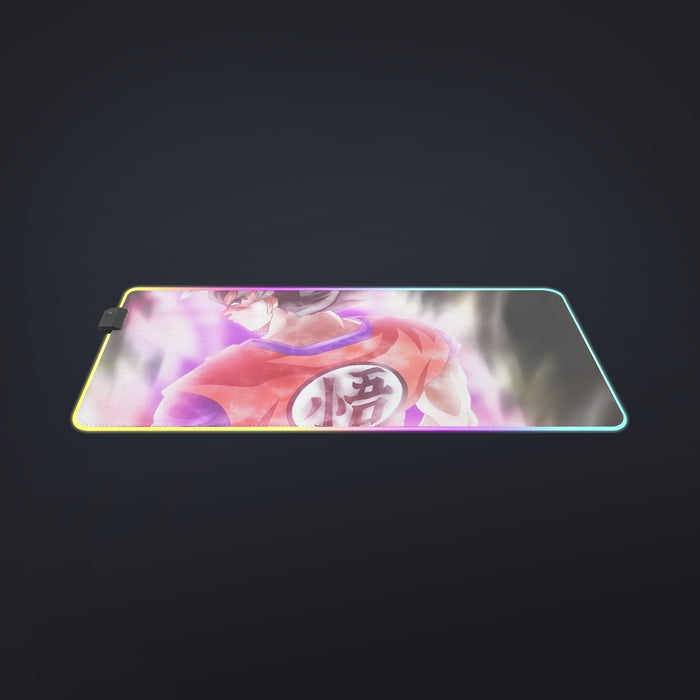 Dragon Ball Angry Son Goku Unique Style Full Print cool LED Mouse Pad