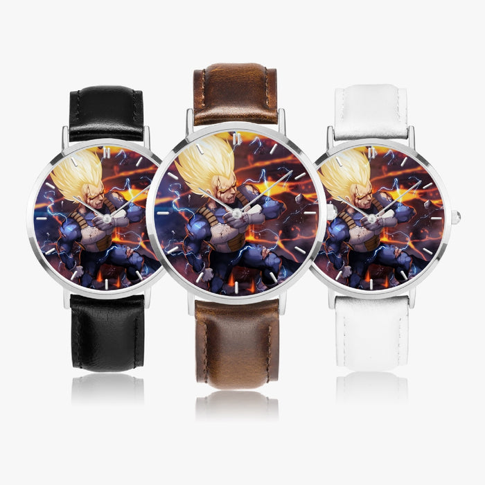 DBZ-Store Dope Vegeta Super Saiyan Lightning Custom Watch