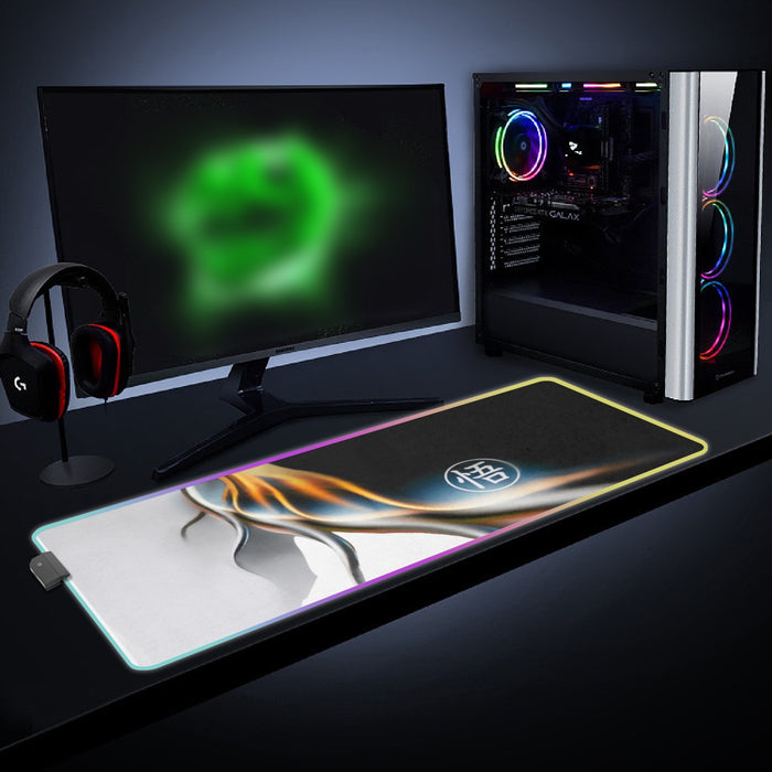 Tattooed Goku Ultra Instinct cool LED  Mouse Pad