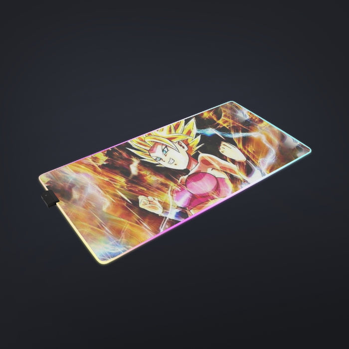 Dragon Ball Super Caulifla Super Saiyan 2 Epic Casual  cool LED Mouse Pad