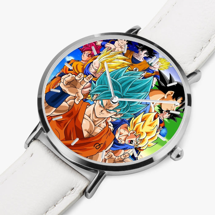 DBZ-Store Epic Goku Super Saiyan All Powerups Design Watch