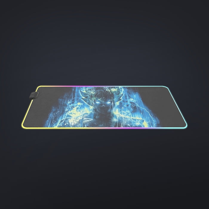 Dragon Ball Super Goku Super Saiyan Kaioken Dope Aura Cool LED Mouse Pad