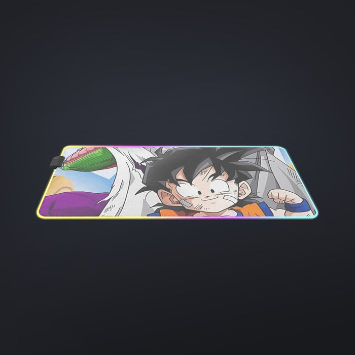 Dragon Ball Amazing Master Piccolo Train Strong Kid Gohan  cool  LED  Mouse Pad