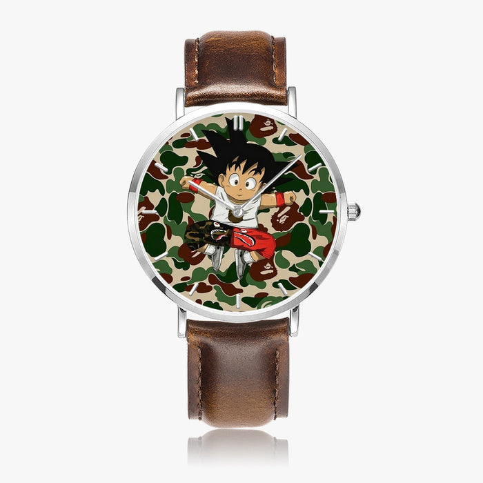 DBZ-Store Cool Jumping Kid Goku Camouflage Watch