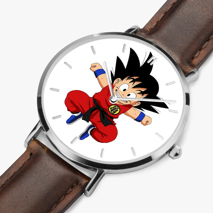 DBZ-Store Cute Jumping Kid Goku In His Training Suit Watch