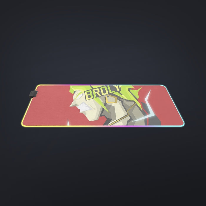 Dragon Ball Super Cool Legendary Broly Cool Vector Art cool LED  Mouse Pad