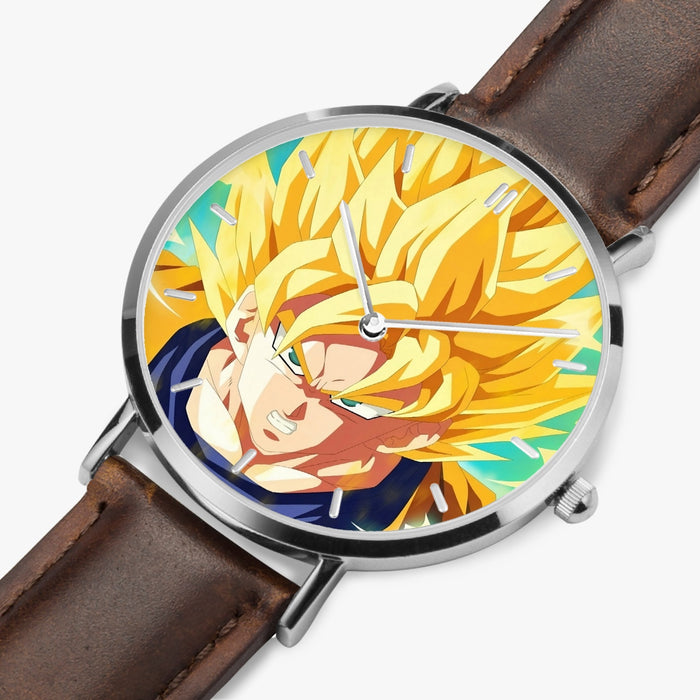 DBZ-Store Epic Goku Super Saiyan Hero Thunder Design Watch