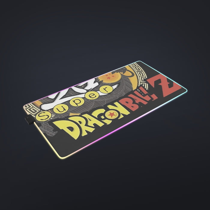 Dragon Ball Z Super Kanji Epic Dragon Spirit Shenron cool LED  Mouse Pad