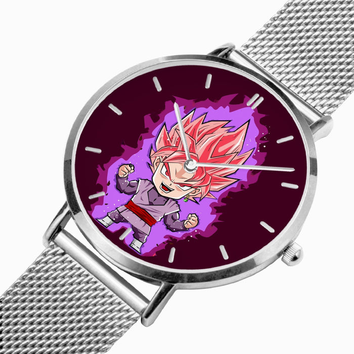 DBZ-Store Cute Chibi Goku Black Zamasu Rose Super Saiyan Watch