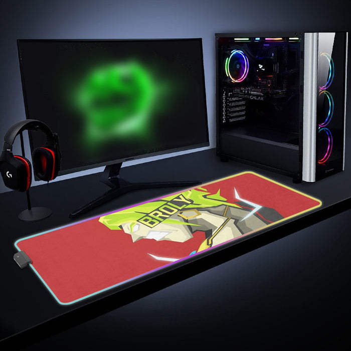 Dragon Ball Super Cool Legendary Broly Cool Vector Art cool LED  Mouse Pad