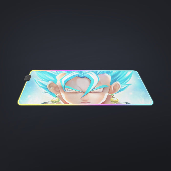 DBZ Goku God Saiyan Blue SSGSS Potara Fusion Design Trendy cool LED  Mouse Pad