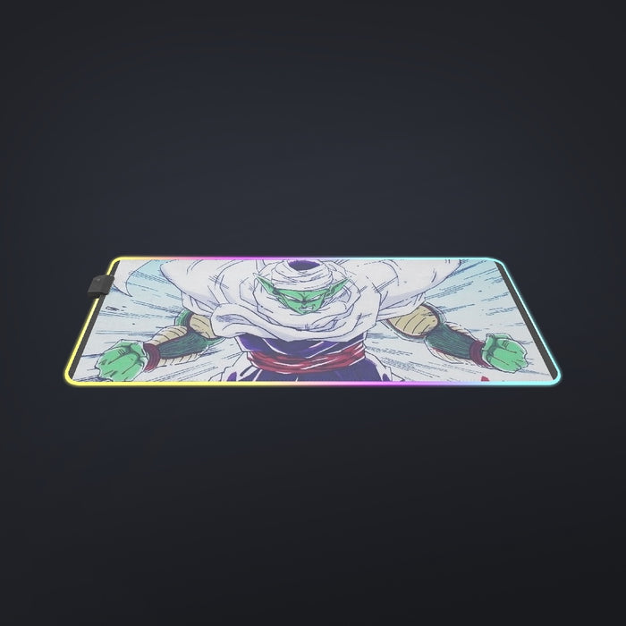 DBZ Evil King Piccolo Release Power Final Battle Fashion cool LED  Mouse Pad