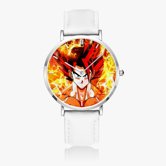 DBZ-Store Fire Goku Super Saiyan Rose Flaming Watch