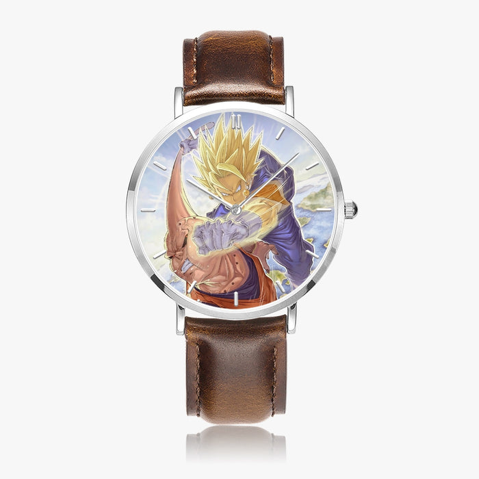 DBZ-Store Awesome Vegito Punching Super Buu Watch