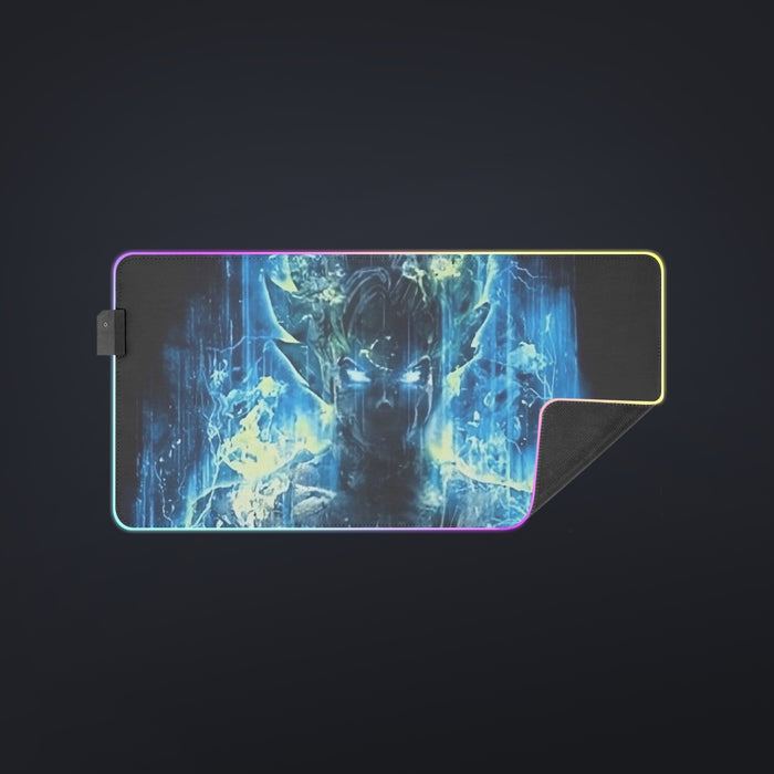 Dragon Ball Super Goku Super Saiyan Kaioken Dope Aura Cool LED Mouse Pad