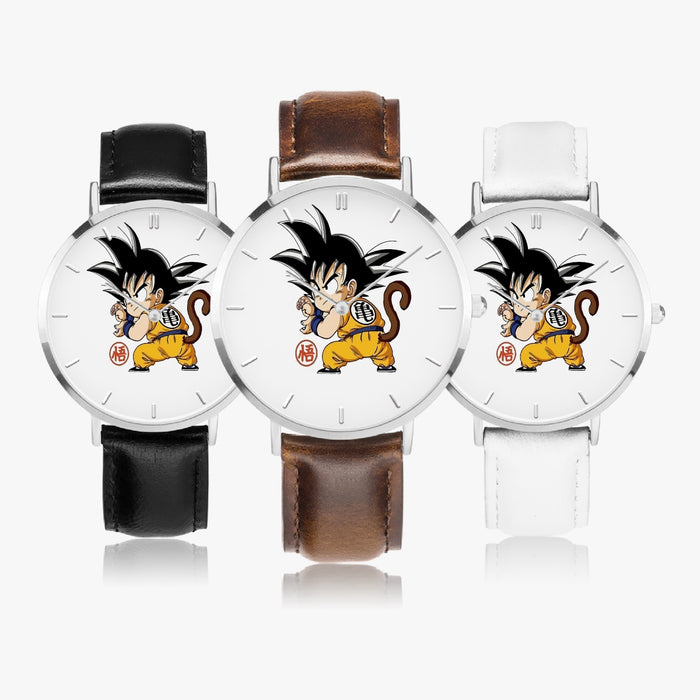 DBZ-Store Cute Cool Kid Goku in Yellow Clothing Watch