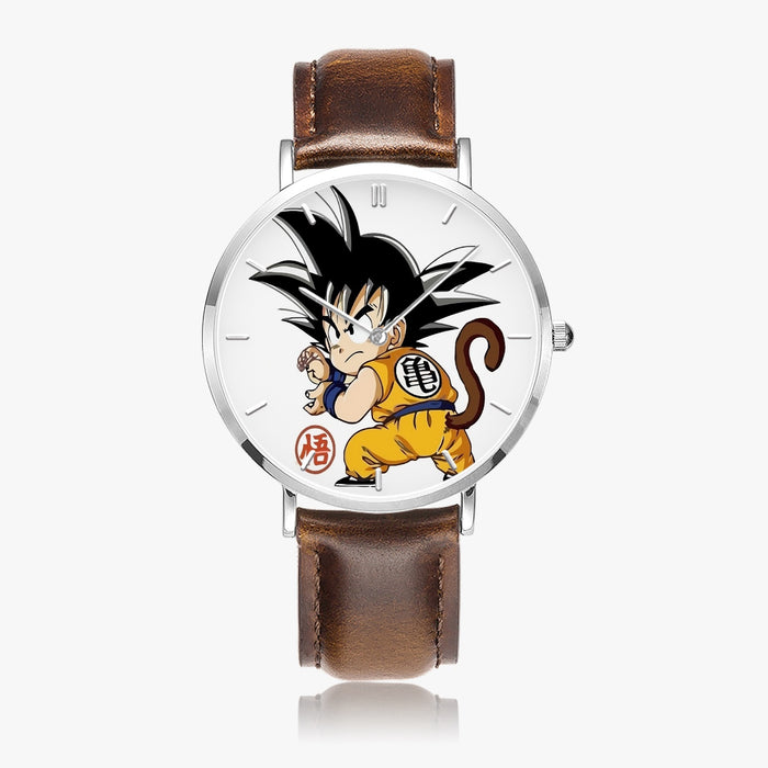 DBZ-Store Cute Cool Kid Goku in Yellow Clothing Watch