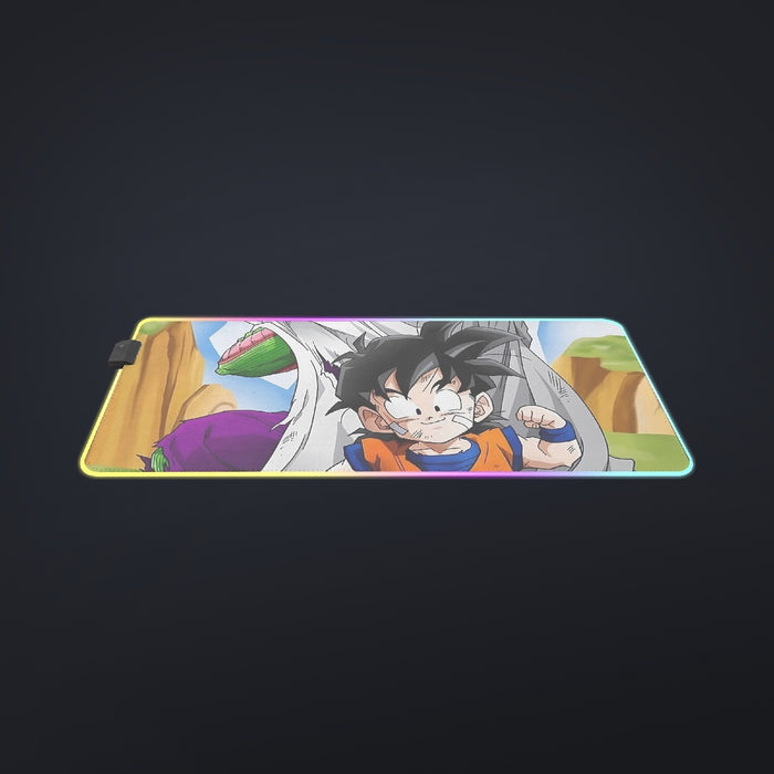 Dragon Ball Amazing Master Piccolo Train Strong Kid Gohan  cool  LED  Mouse Pad