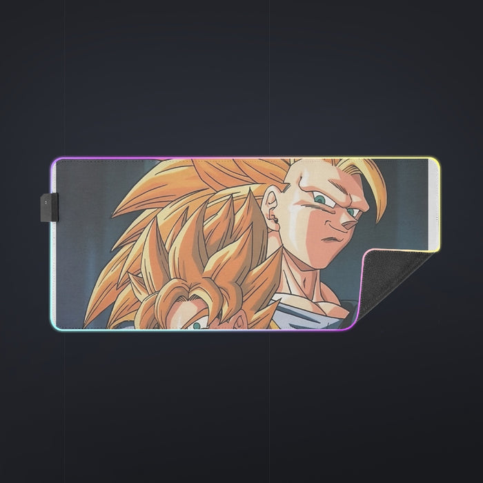 Goku Evolution from Kid to SSJ3 Transformation Dopest 3D cool LED  Mouse Pad