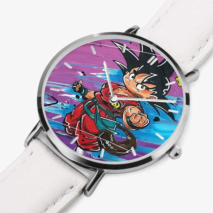 DBZ-Store Awesome Kid Goku Graffiti Painting Watch