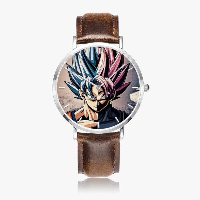 DBZ-Store Awesome Dragon Ball Super SSGSS Blue Rose Watch