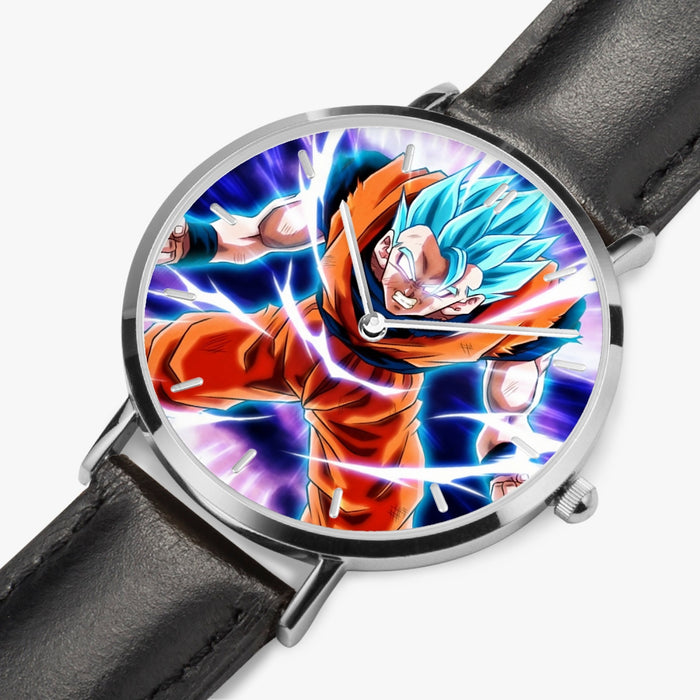 DBZ-Store Epic Goku Blue Super Saiyan Rage Watch