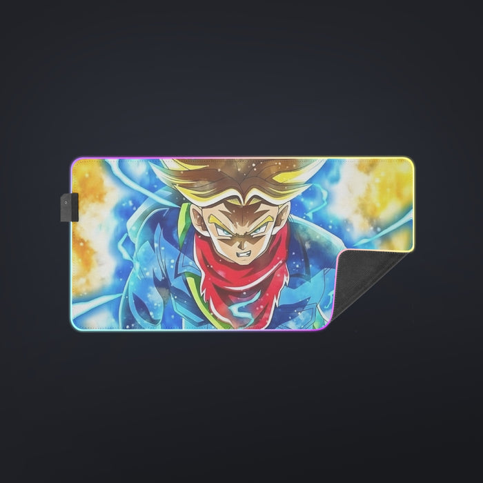 DBZ Rage Super Saiyan Trunks Portrait Unique Style cool LED  Mouse Pad