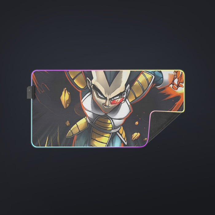 Dragon Ball Armored Vegeta Double Galick Cannon Dope cool LED Mouse Pad