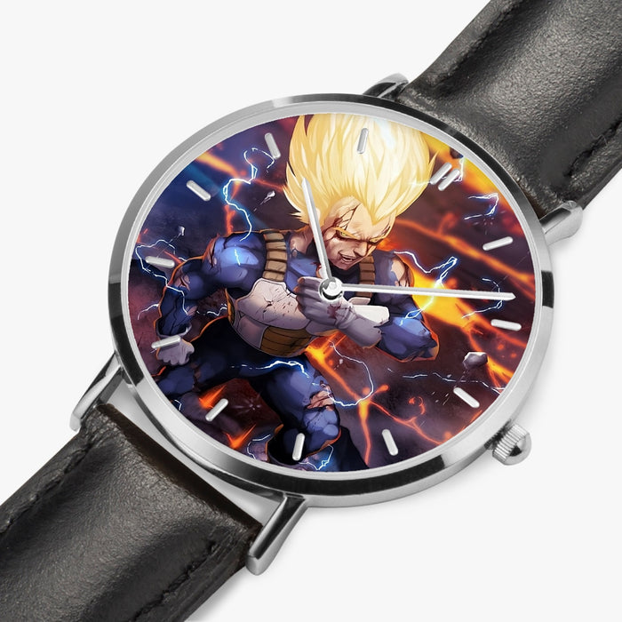 DBZ-Store Dope Vegeta Super Saiyan Lightning Custom Watch