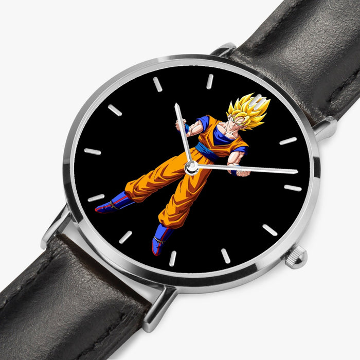 DBZ-Store Epic Goku Transformation Thunder Black Super Saiyan Watch