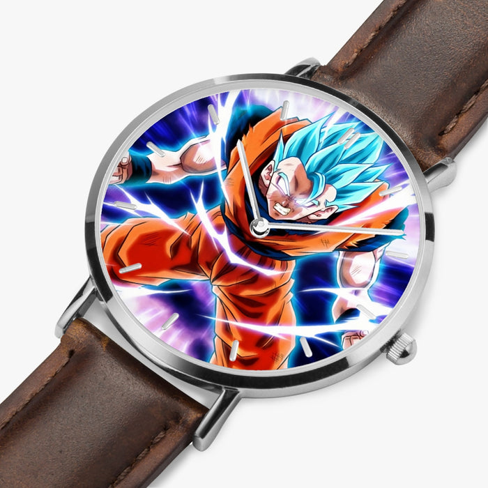 DBZ-Store Epic Goku Blue Super Saiyan Rage Watch