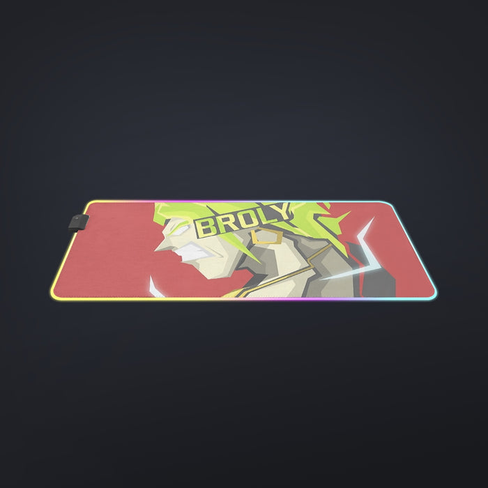 Dragon Ball Super Cool Legendary Broly Cool Vector Art cool LED  Mouse Pad